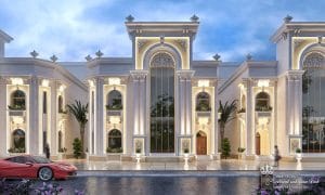 صبغ الواجهات الخارجية للمنازل